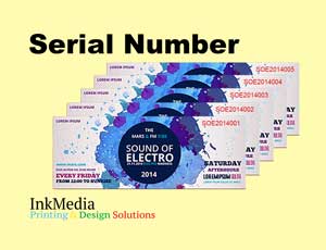 Ticket Serial Number